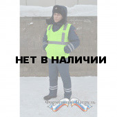 Жилет ДПС на молнии с карманом (ткань оксфорд)