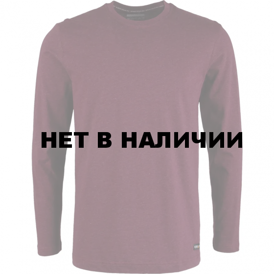 Футболка L/S-2 меланж бургунди