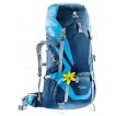 Рюкзак Deuter 2015 Aircontact Lite ACT Lite 60+10 SL midnight-turquoise / (б/р:UNI)