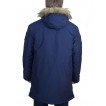 Куртка аляска (ткань рип-стоп мембрана) под офисную форму синяя