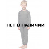 Термобелье футболка с длинным рукавом детская BASK kids MERINO WOOL U SLEEVE серая