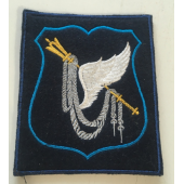 Нашивка на рукав с липучкой Командование ВКС 300 приказ синий голубой кант вышивка шелк