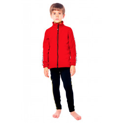 Куртка флисовая детская BASK kids PIKA красная