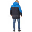 Куртка Вега, ткань смесовая(темно-синяя+василек)