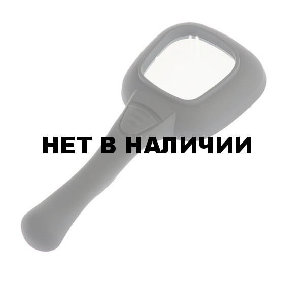 Лупа с ручкой и подсветкой Veber 600558, 3x, 52x52 мм