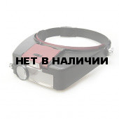 Лупа налобная с подсветкой Veber MG81007-A, 1,8x-4,8x, 88x29 мм