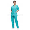 Комплект одежды медицинской женской Ксения(блуза и брюки)