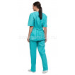 Комплект одежды медицинской женской Ксения(блуза и брюки)