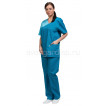 Комплект одежды медицинской женской Волна(блуза и брюки)