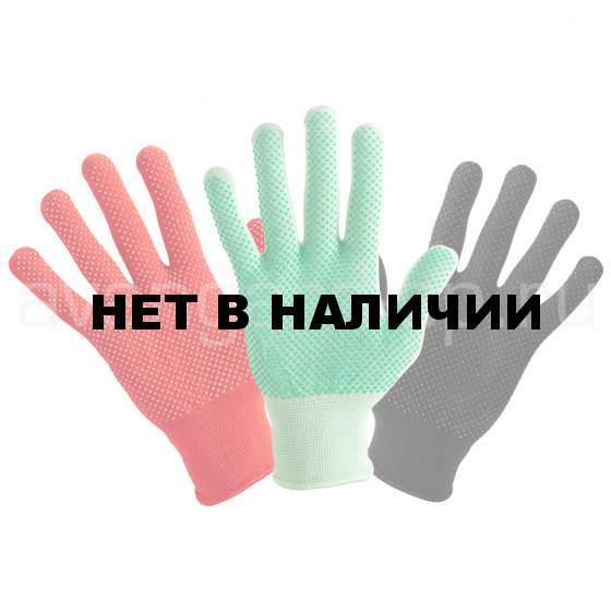 Перчатки нейлоновые с ПВХ