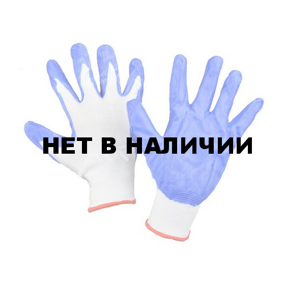 Перчатки нейлоновые антистатические с нитриловым покрытием