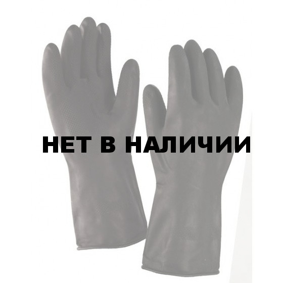 Перчатки резиновые технические КЩС-1