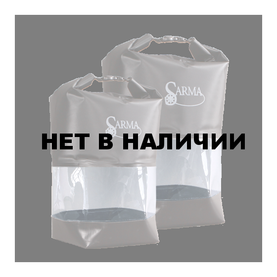 Баул водонепроницаемый Sarma с прозрачной вставкой С007-2(20л) 