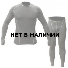 Термобельё в комплекте (фуфайка. кальсоны) Hobo Pro DryWarm (Стрейч-флис) чёрный.