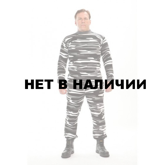Костюм трикотажный, камуфляж 3-нитка «Город»(серый, камуфляж)