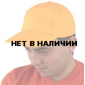 Бейсболка желтая