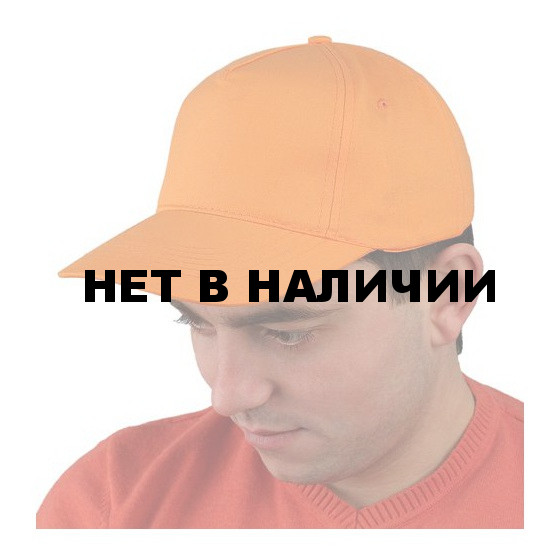 Бейсболка оранжевая
