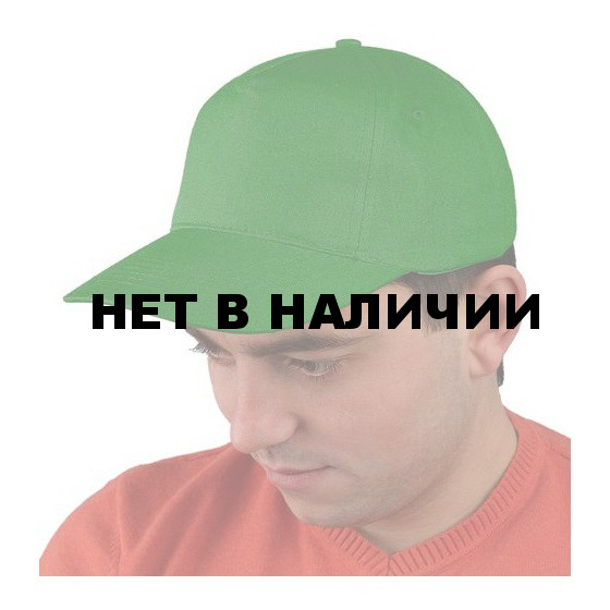 Бейсболка темно-зеленая