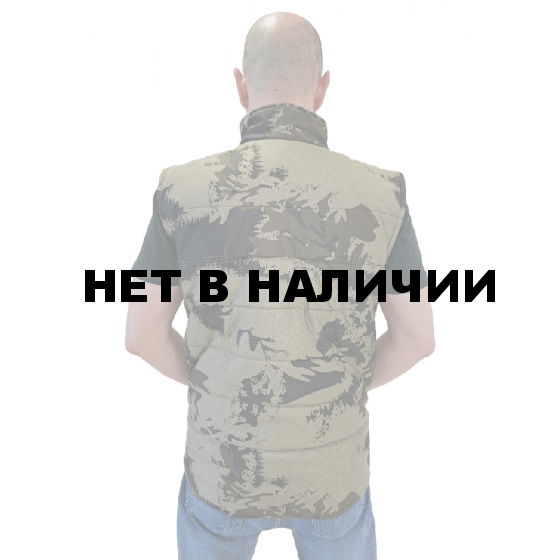 Жилет утепленный РАПИД цвет: кмф Смог, ткань: Алова