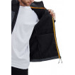 Толстовка (куртка Н23011) цвет: серый/черный, ткань: Софтшел