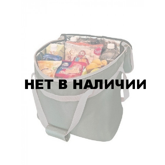 Сумка-холодильник (термосумка) 40 литров (арт.ХО-40) олива/беж