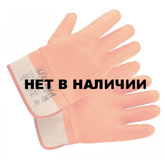 Перчатки FROST утепленные с рельефным ПВХ покрытием, крага ULT620SW (кор 72пары/уп12 пар)