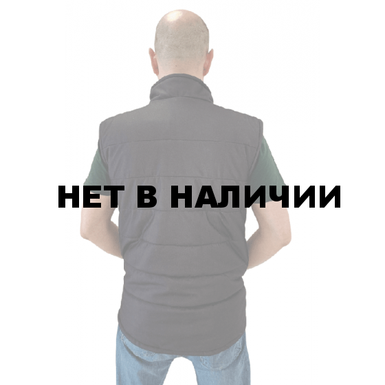 Жилет утепленный РАПИД цвет: т.серый, ткань: Алова