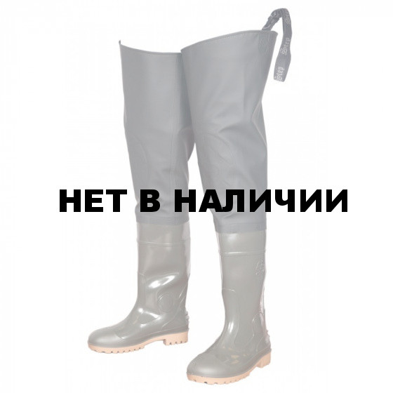 Сапоги рыбацкие ПВХ/ВИНИТОЛ В-40 МБС П (STEP) мужские, мет. подносок, оливковые