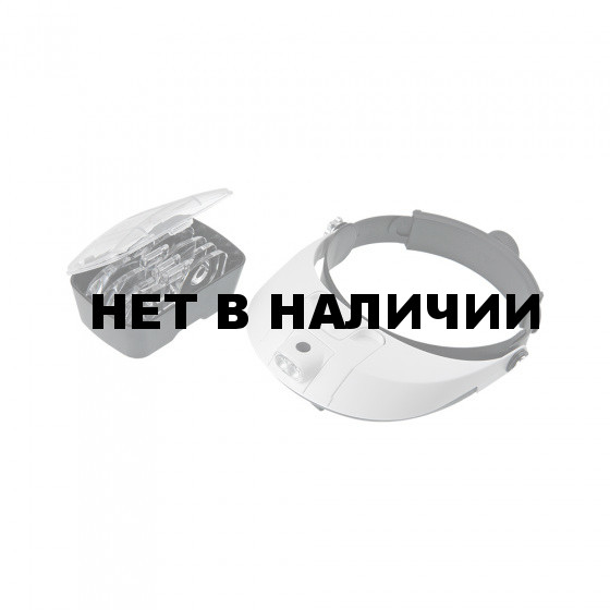 Лупа Veber 81001-G (лупа налобная с подсветкой)
