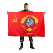 Флаг Советского Союза «С Гербом»