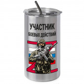 Термокружка Участник боевых действий
