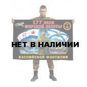 Флаг 177 полка морской пехоты Каспийской флотилии