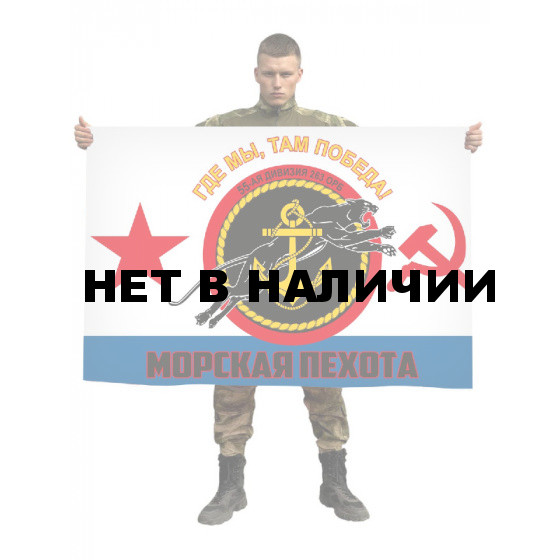 Флаг 55 Дивизии 263 ОРБ Морской пехоты