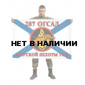 Флаг Морской пехоты 287 ОГСАД