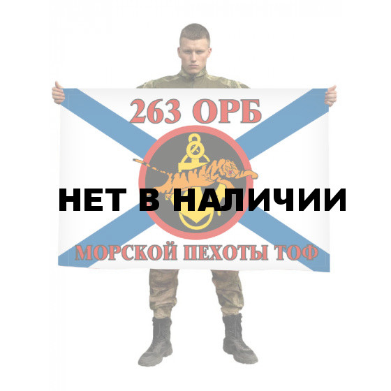 Флаг Морской пехоты 263 ОРБ