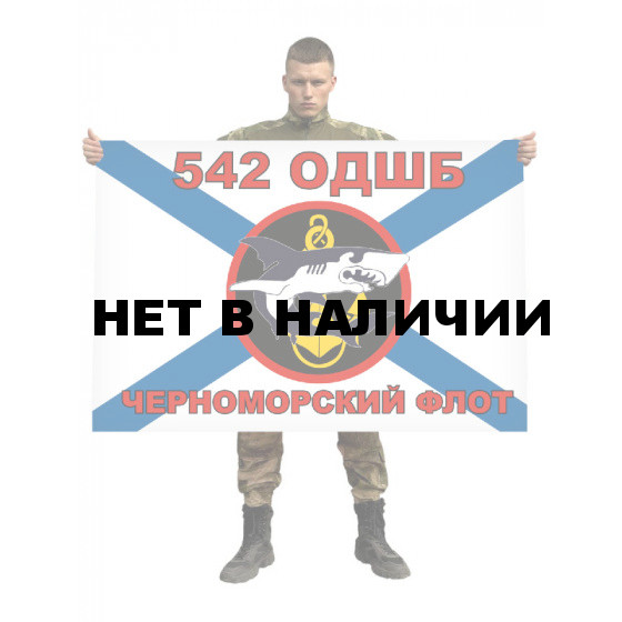 Флаг Морской пехоты 542 ОДШБ