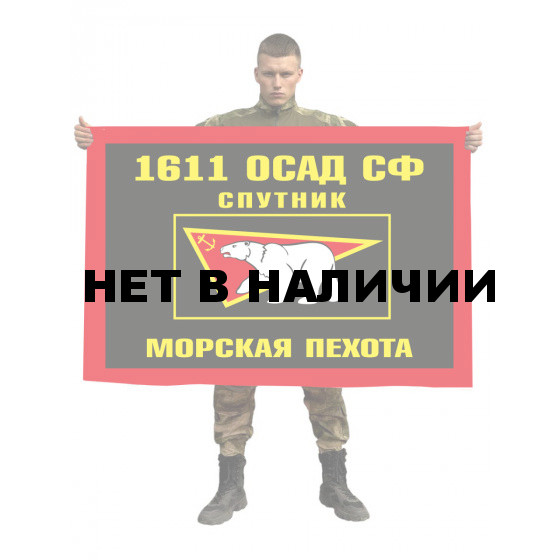 Флаг Морской пехоты 1611 ОСАД
