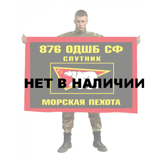 Флаг "876 ОДШБ"