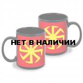 Черная керамическая кружка "Коловрат"