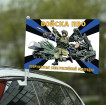 Автомобильный флаг "Войска ПВО" ВС РФ