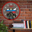 Настенные часы "Отступать некуда"