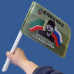 Комплект полевых флажков "Спецназ имени Ахмата Кадырова" на палочке (10шт)