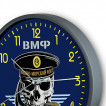 Настенные часы "ВМФ" с черепом