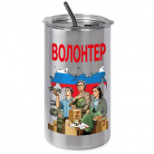 Термокружка Волонтер