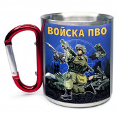 Большая кружка с карабином "Войска ПВО"