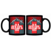 Черная керамическая кружка "Лекарь"