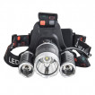 Аккумуляторный налобный фонарь HL-720 Cree T6 LED