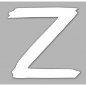 Автомобильная наклейка с буквой Z