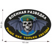 Автомобильная наклейка с символикой Военной разведки