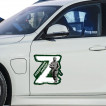Автомобильная наклейка За поддержку операции Z